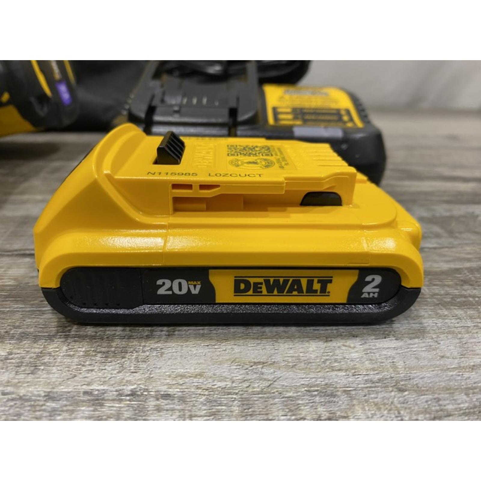 AS-IS DEWALT ATOMIC 20V MAX Lithium Ion Cordless 23 Gauge Pin Nailer Kit