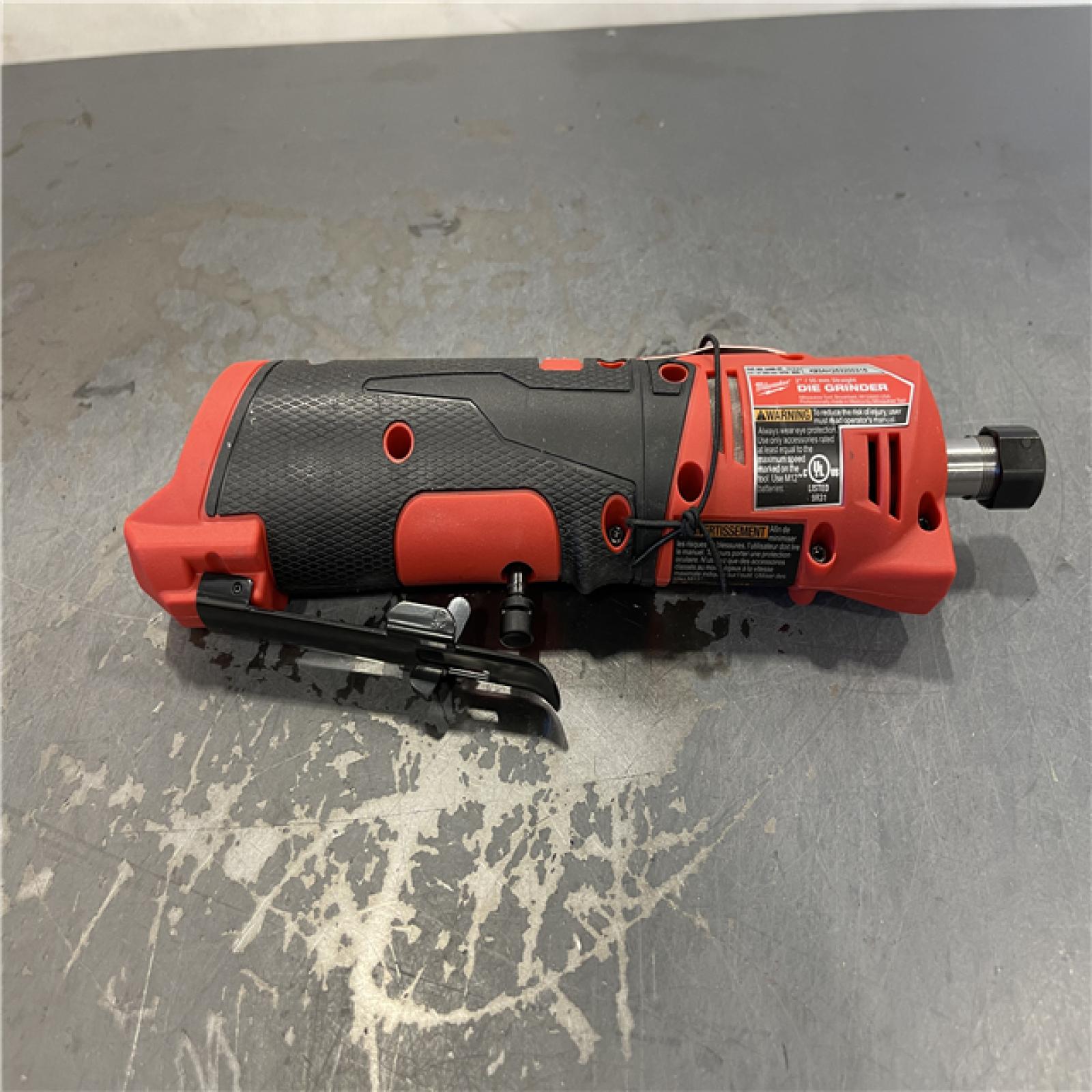AS-IS - Milwaukee M12 FUEL 12V Lithium-Ion Brushless Cordless 1/4 in. Straight Die Grinder