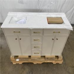 Houston Location AS-IS Marcote 60 IN Double Vanity