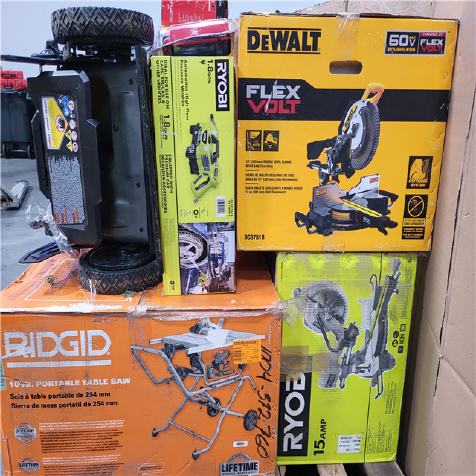 CALIFORNIA AS-IS TOOL PALLET