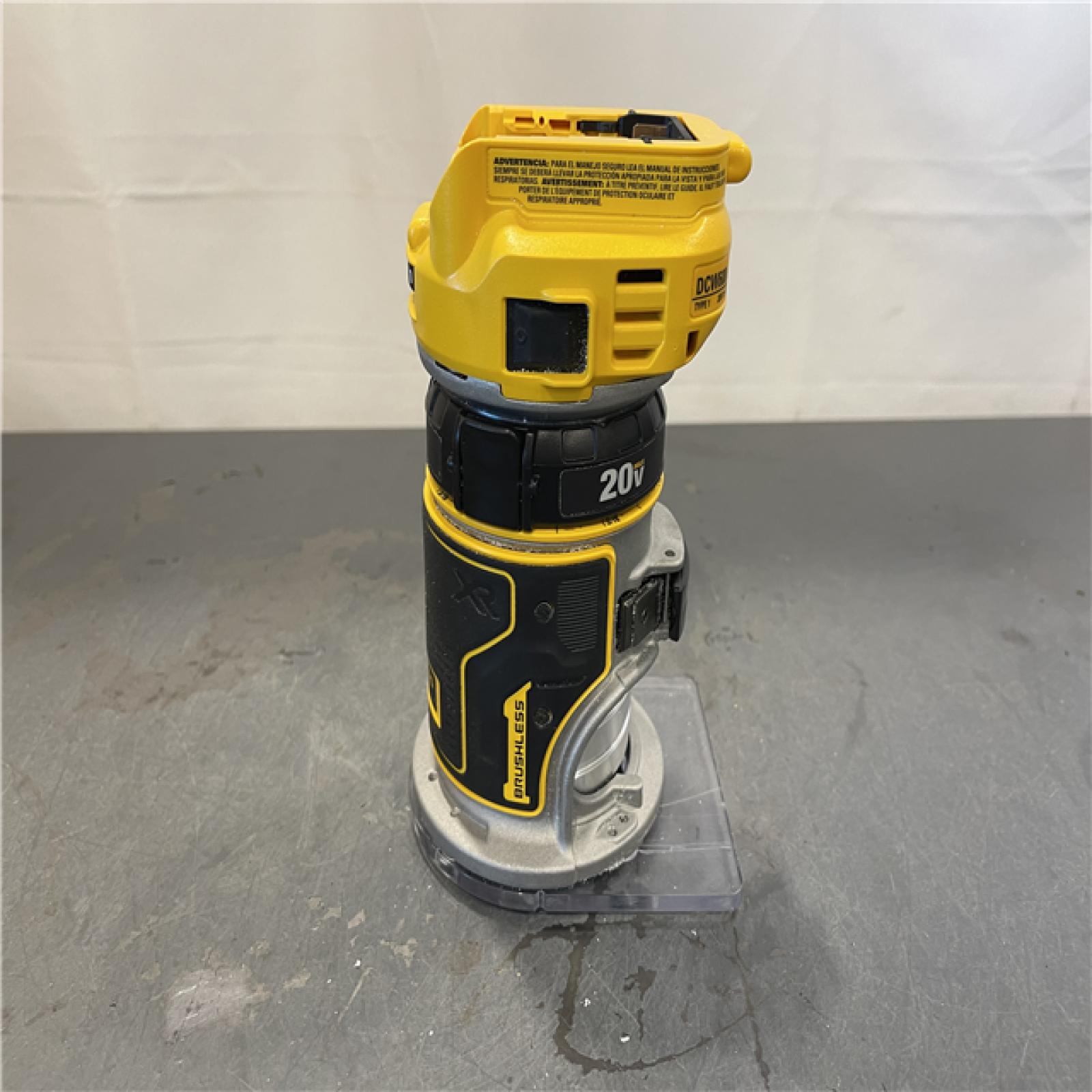 AS-IS - Dewalt 20V MAX XR Brushless Cordless Compact Router