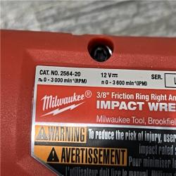 AS-IS Milwaukee FUEL 12V Lithium-Ion Brushless Cordless 3/8 in. Right Angle Impact Wrench (Tool-Only)