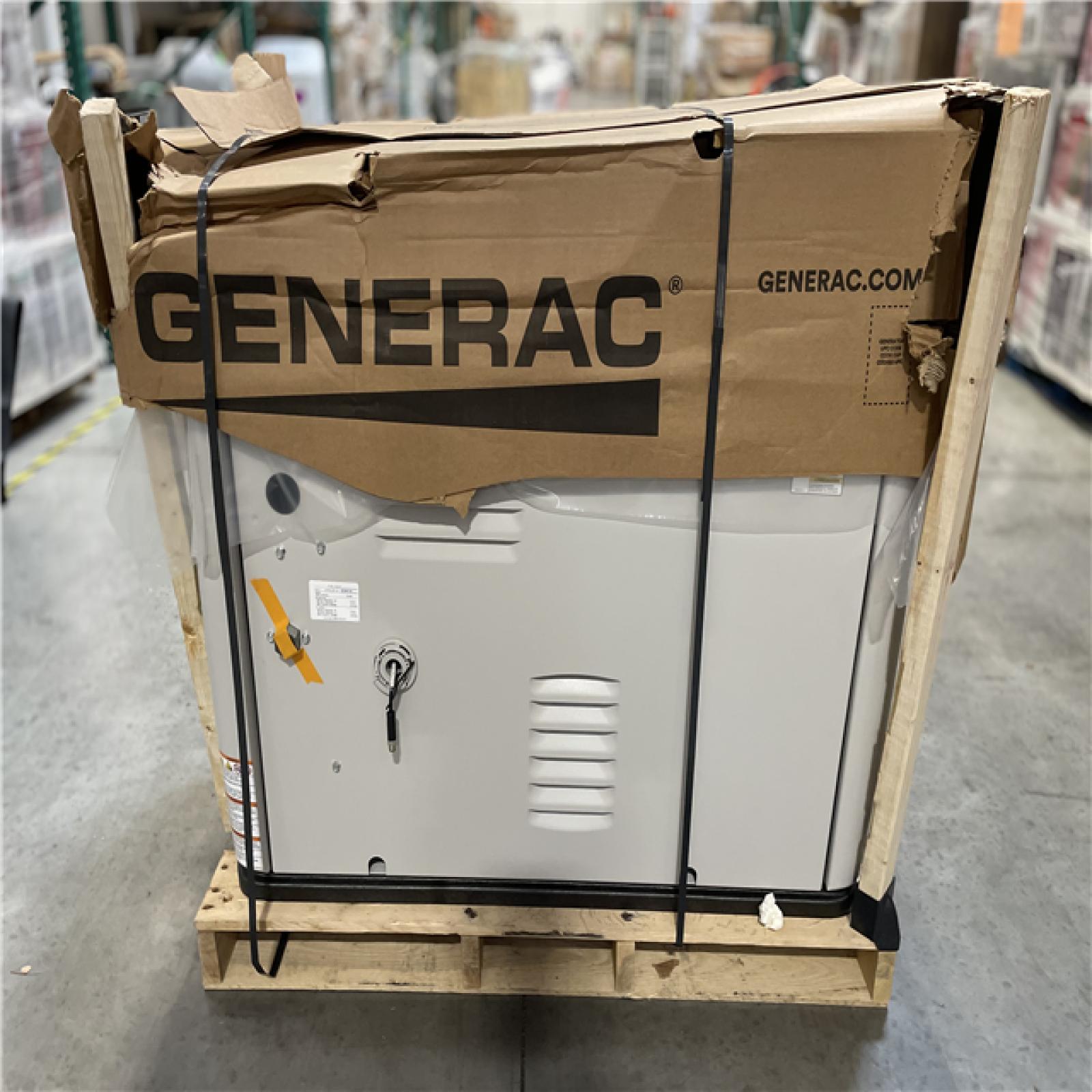 DALLAS LOCATION- AS-IS GENERAC 24 000kW Generator and 200-AMP Transfer Switch
