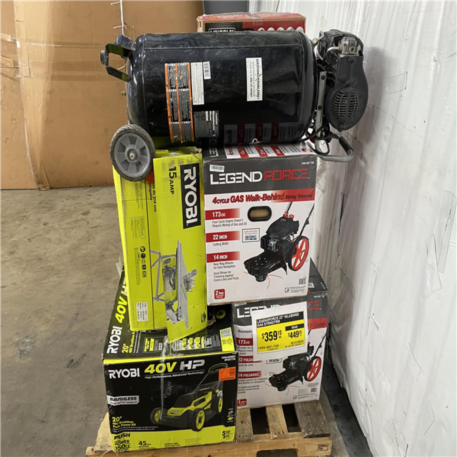 Houston Location AS IS - Outdoor Pallet