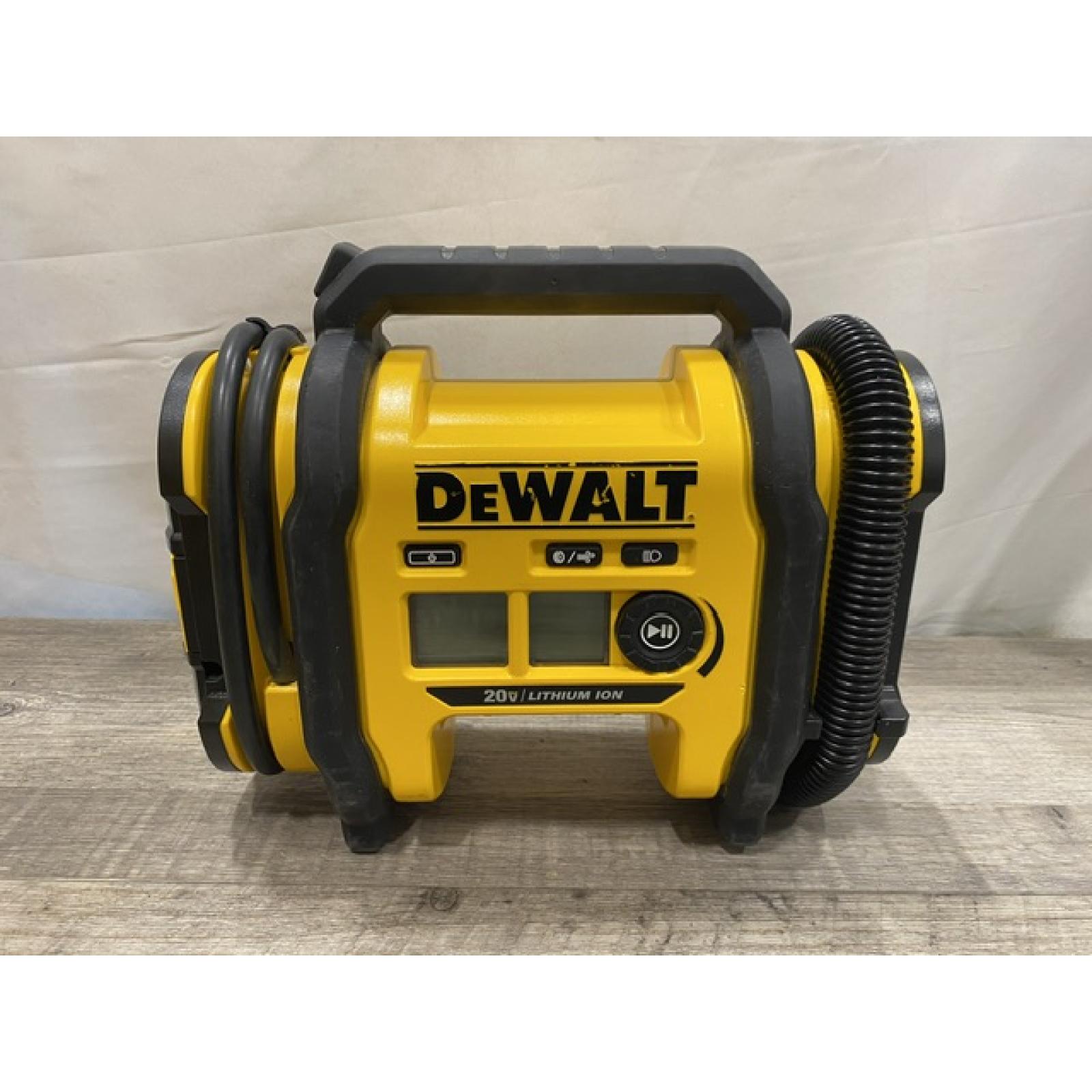 AS-IS DEWALT 20V MAX Cordless Electric Portable Inflator (Tool Only)