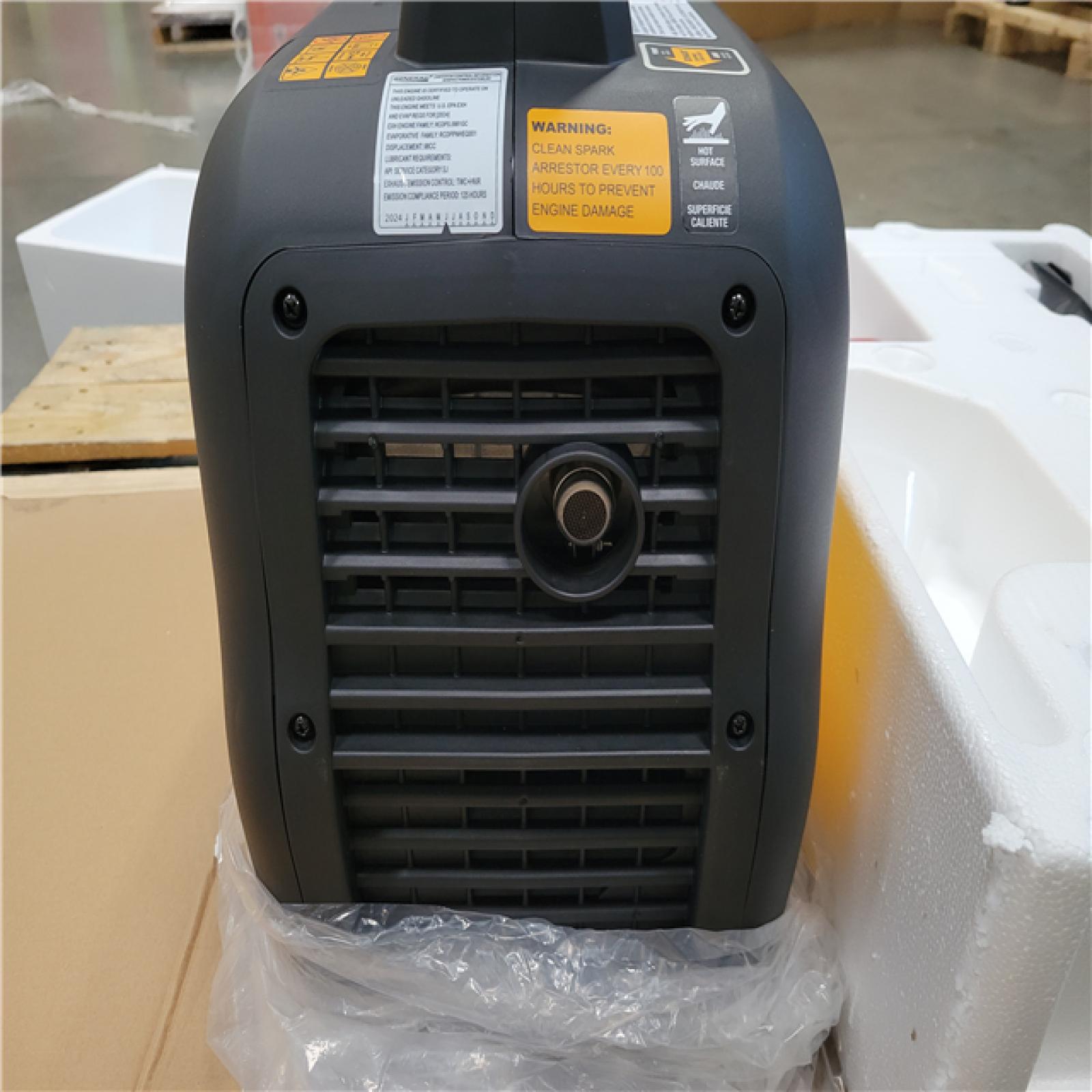 CALIFORNIA AS-IS DEWALT DXGNI 2500 GENERATOR