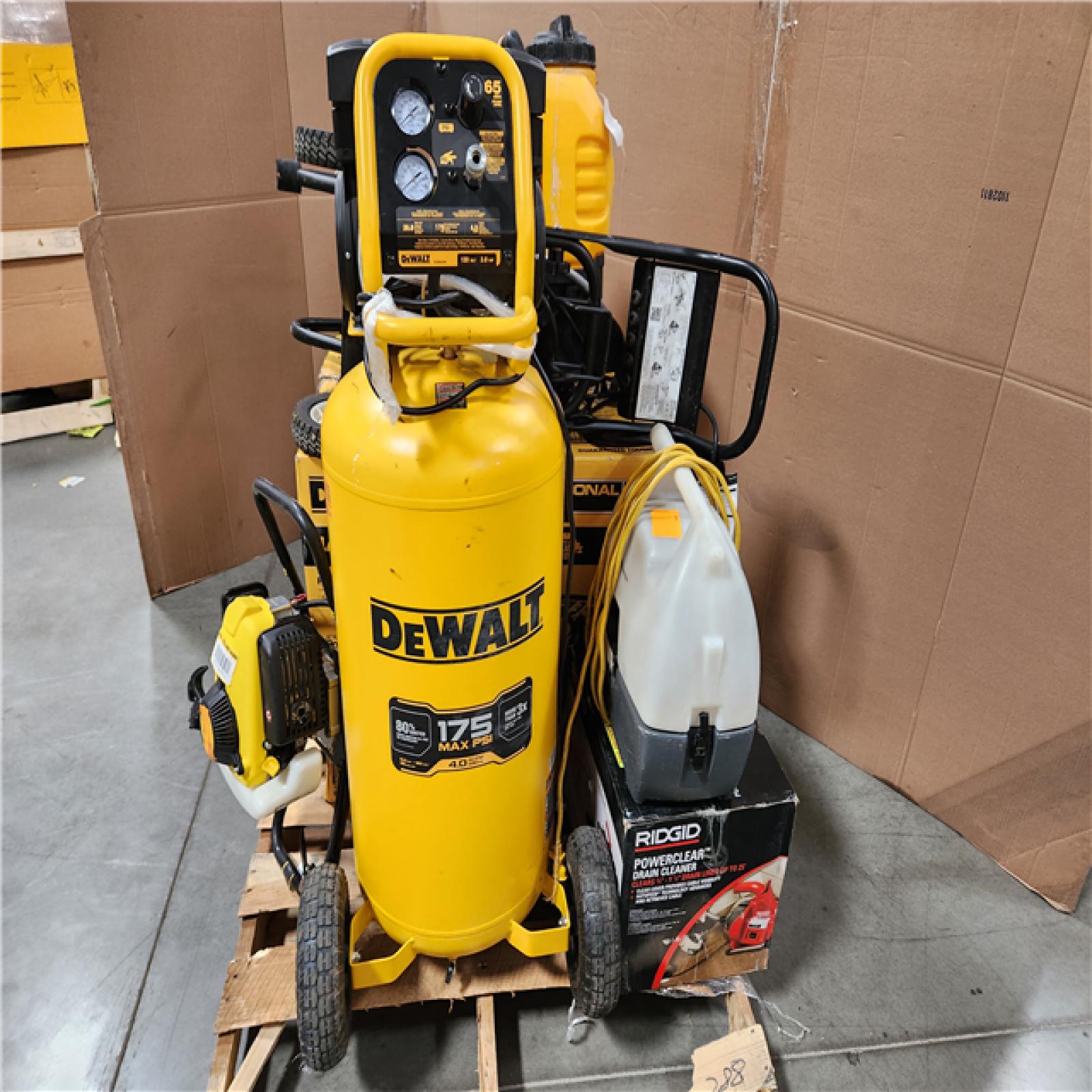 CALIFORNIA AS-IS OUTDOOR POWER EQUIPMENT