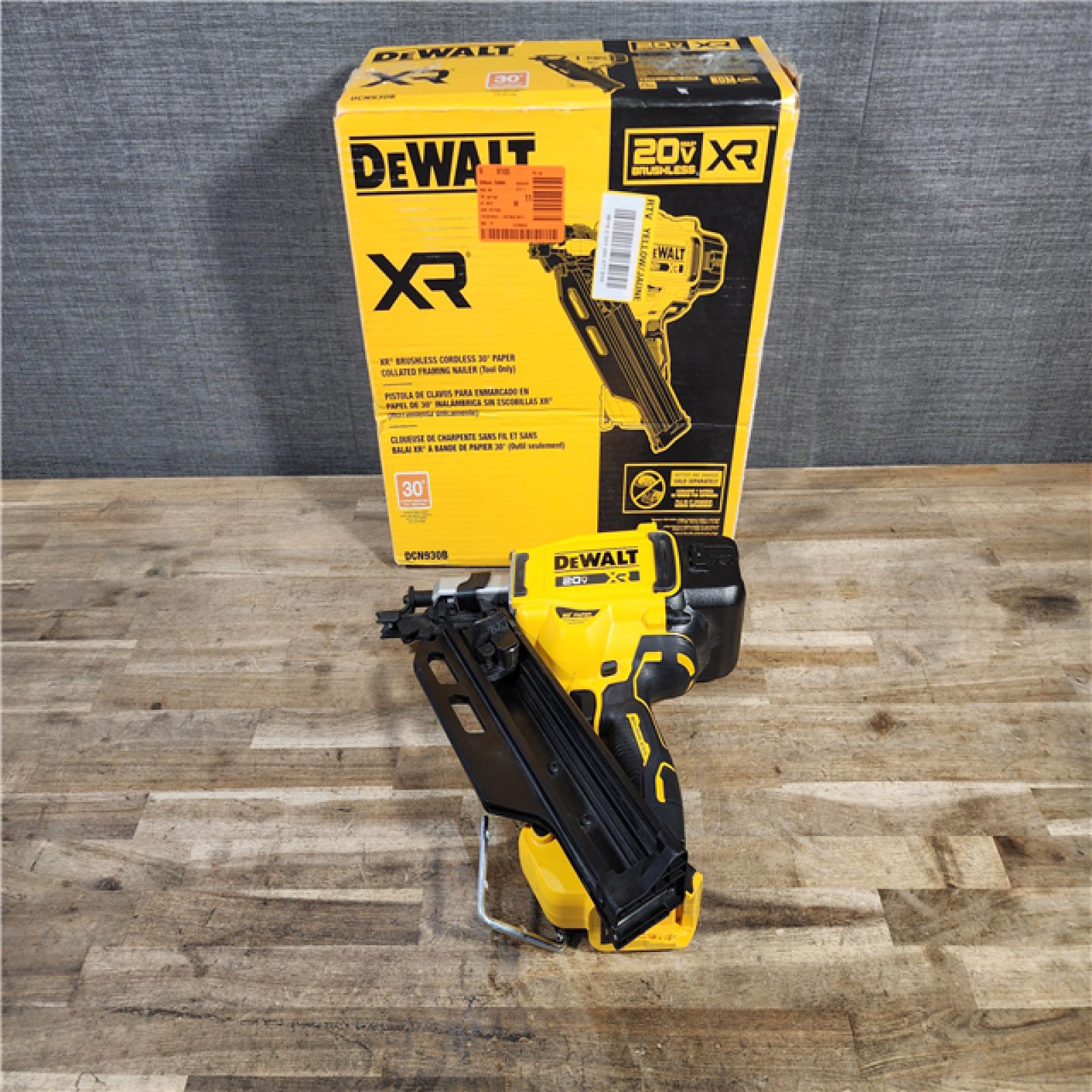 HOUSTON LOCATION - AS-IS DEWALT 20V 30 Degree Cordless Framing Nailer (Tool-Only)
