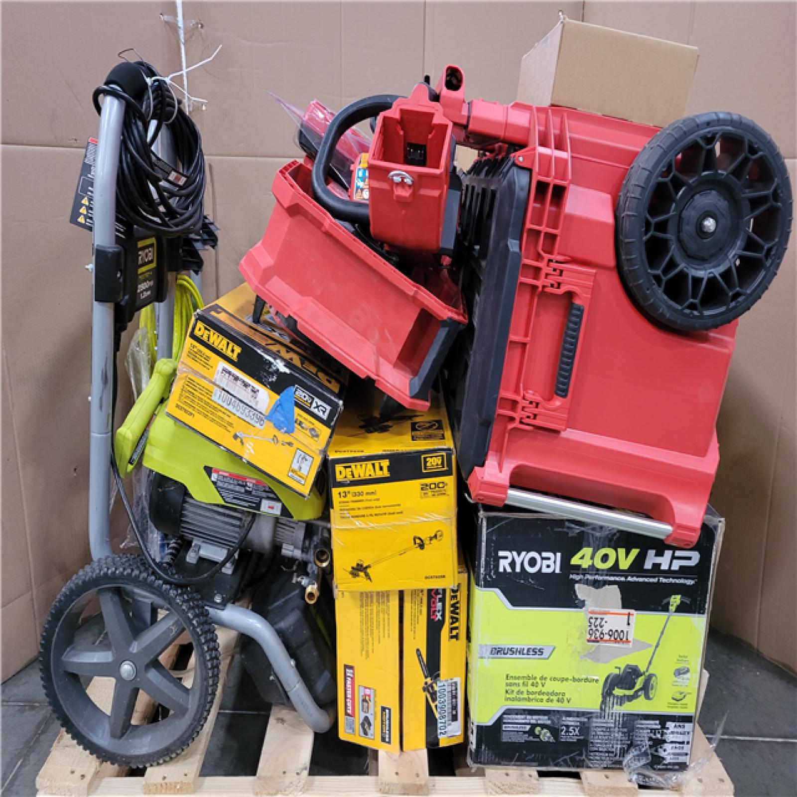 CALIFORNIA AS-IS TOOL PALLET