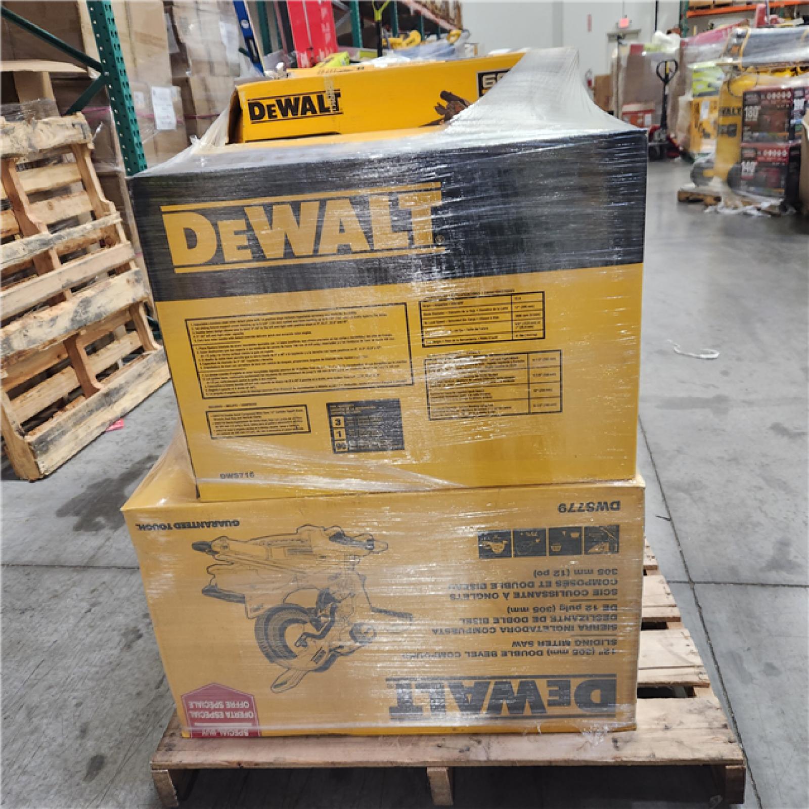 Dallas Location - As-Is DEWALT Tool Pallet