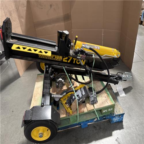 California AS-IS Champion 27 Ton Log Chipper