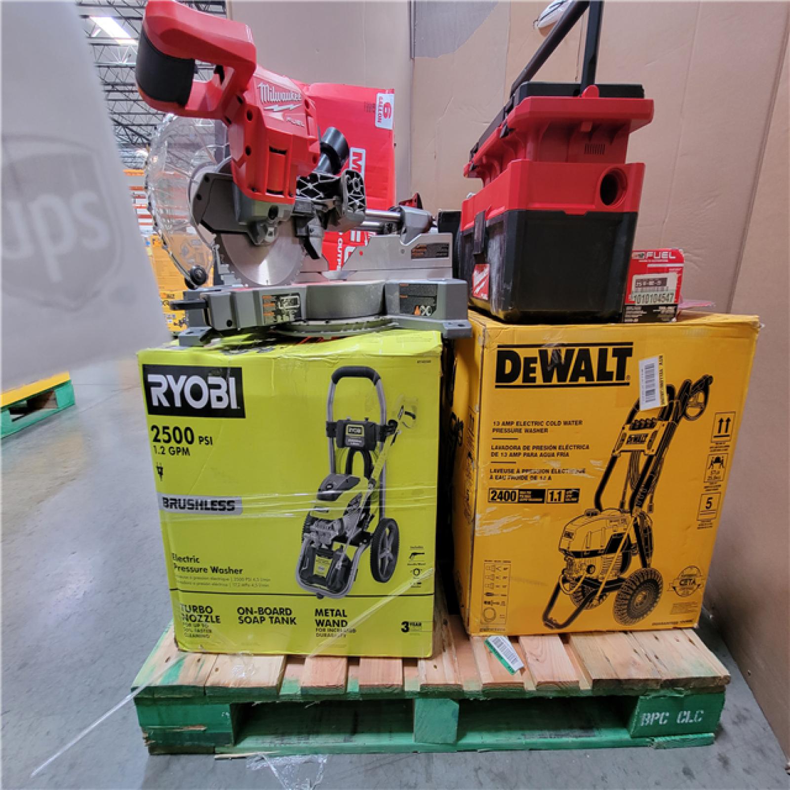 CALIFORNIA AS-IS TOOL PALLET