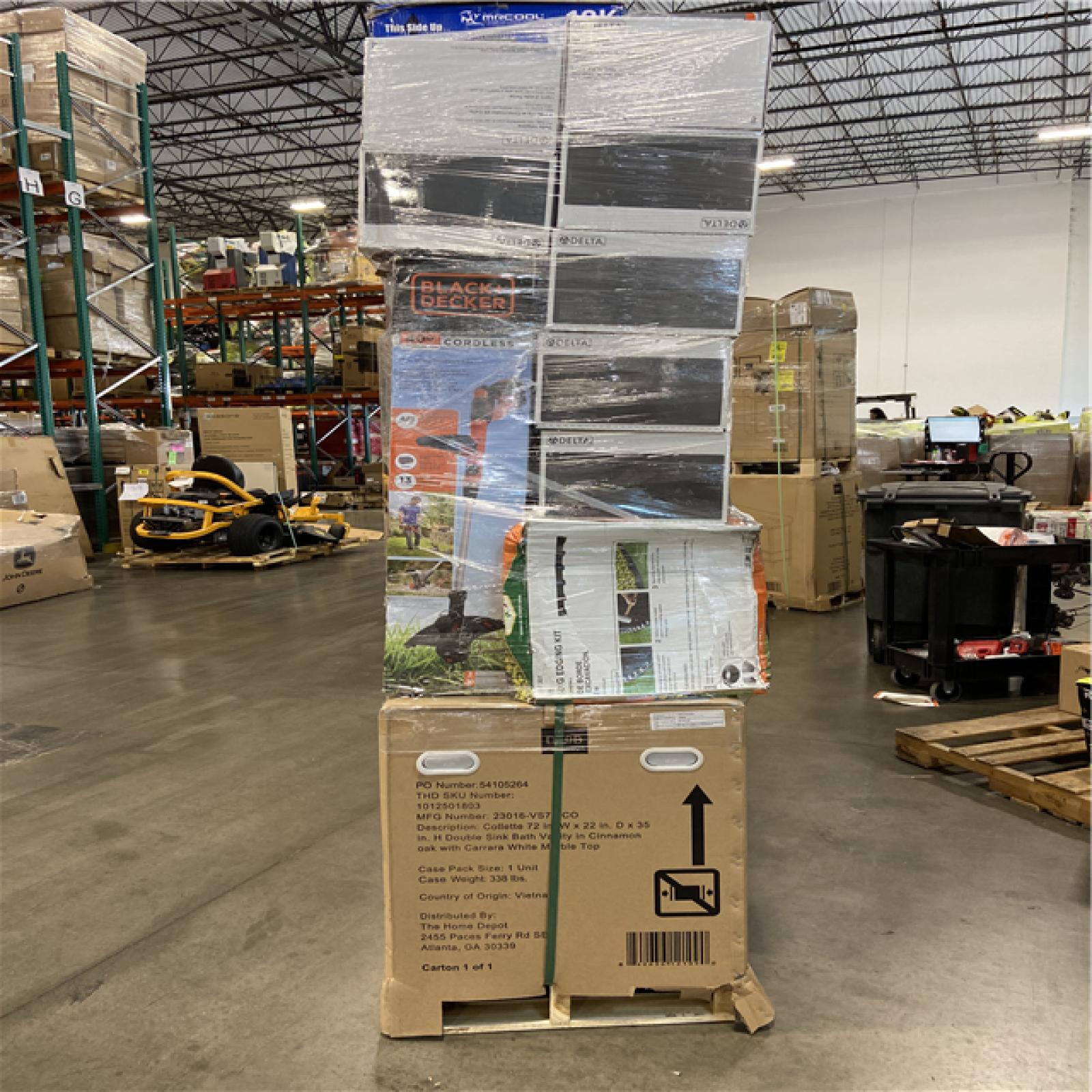 DALLAS LOCATION - AS-IS HOME IMPROVEMENT PALLET