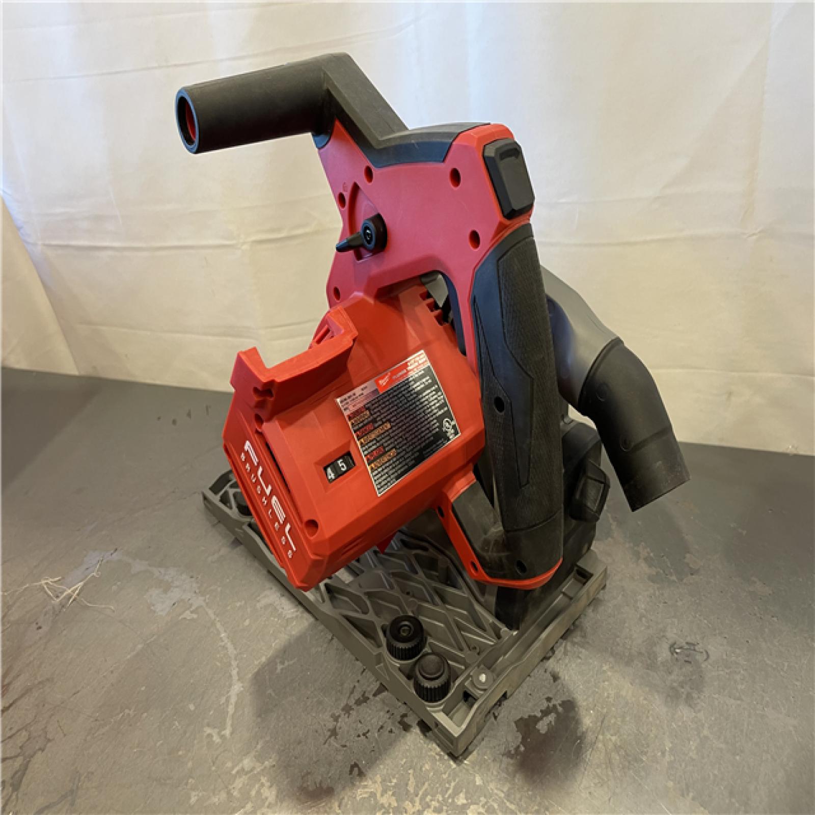 AS-IS - Milwaukee M18 FUEL 18V Lithium-Ion Cordless Brushless 6-1/2 in. Plunge Cut Track Saw