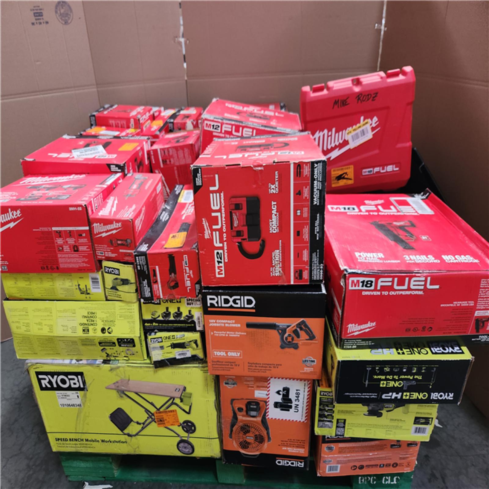 CALIFORNIA AS-IS TOOL PALLET