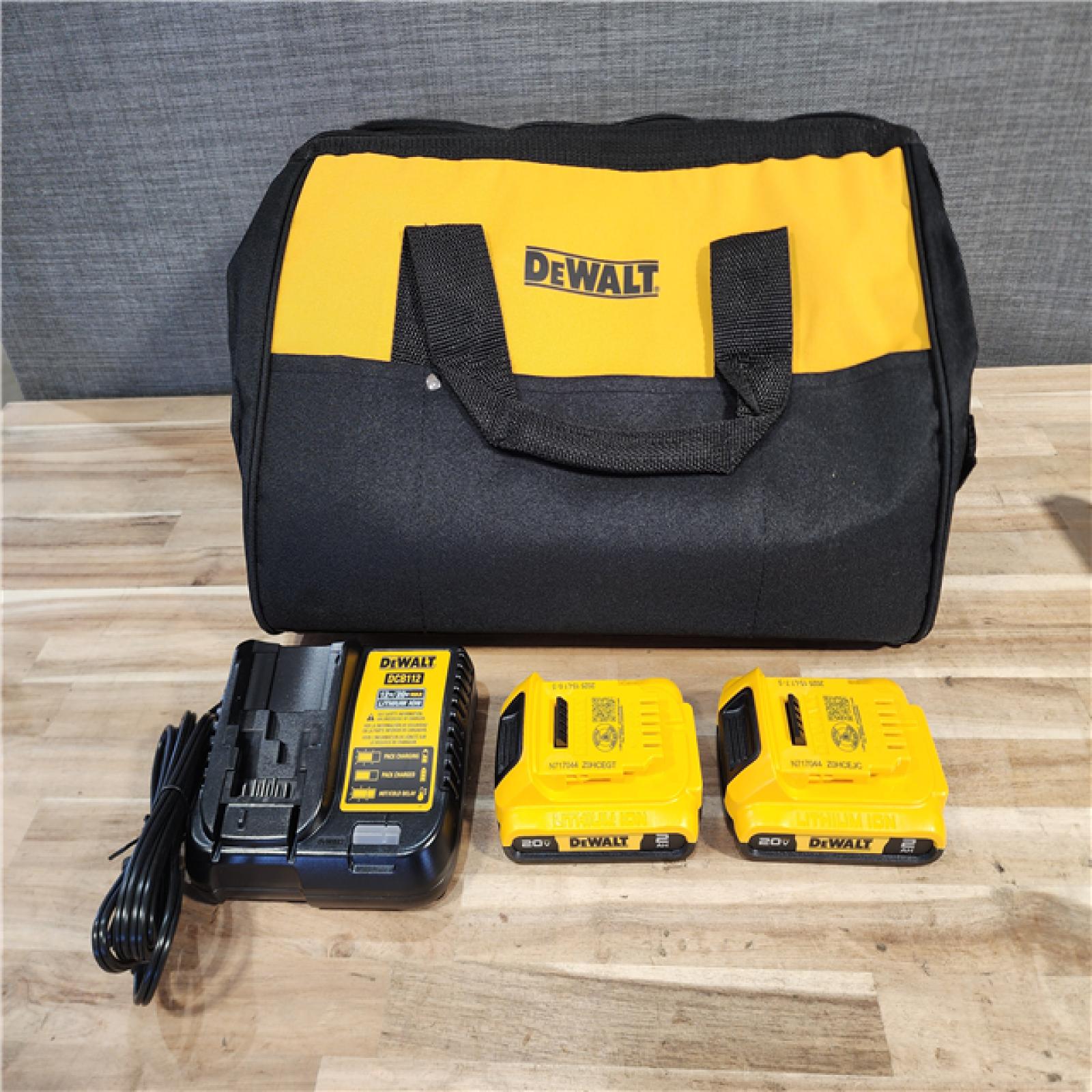 HOUSTON LOCATION - AS-IS DEWALT ATOMIC 20-Volt Lithium-Ion Cordless Brushless (3-Tool) Combo Kit