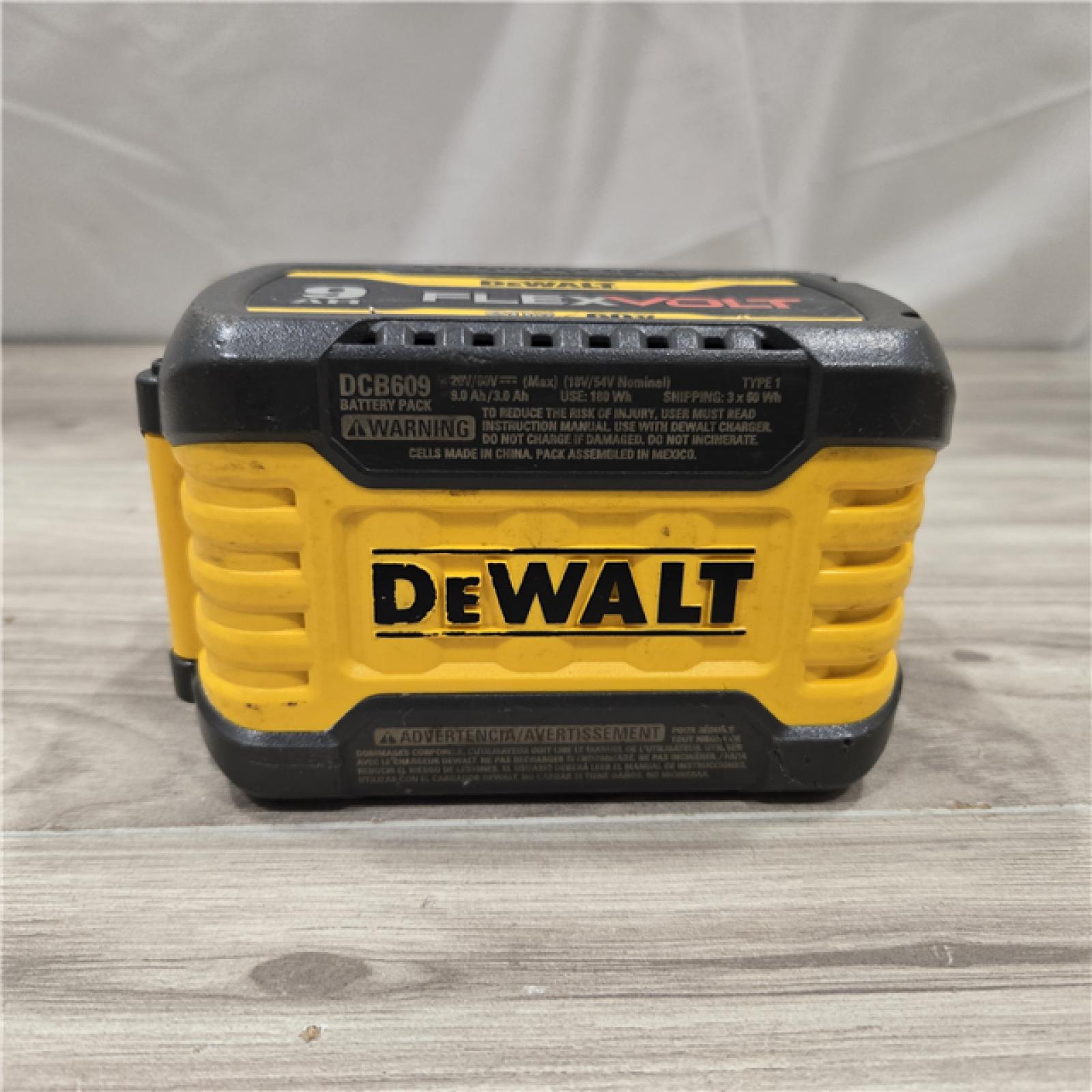 AS-IS Dewalt DCB609 FLEXVOLT 20V/60V MAX* Battery Pack
