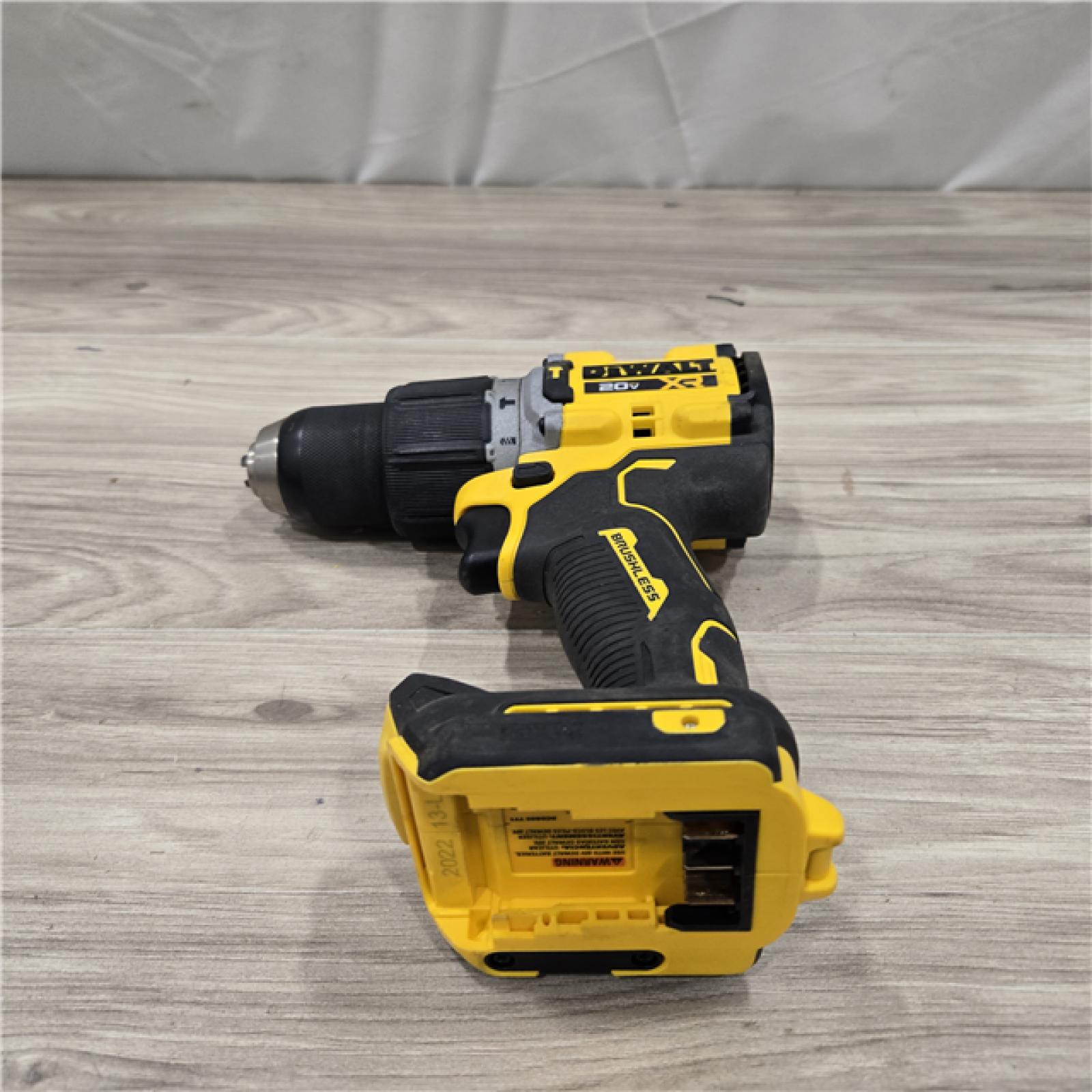 AS-IS DEWALT 20V Compact Cordless 1/2 in. Hammer Drill (Tool-Only)