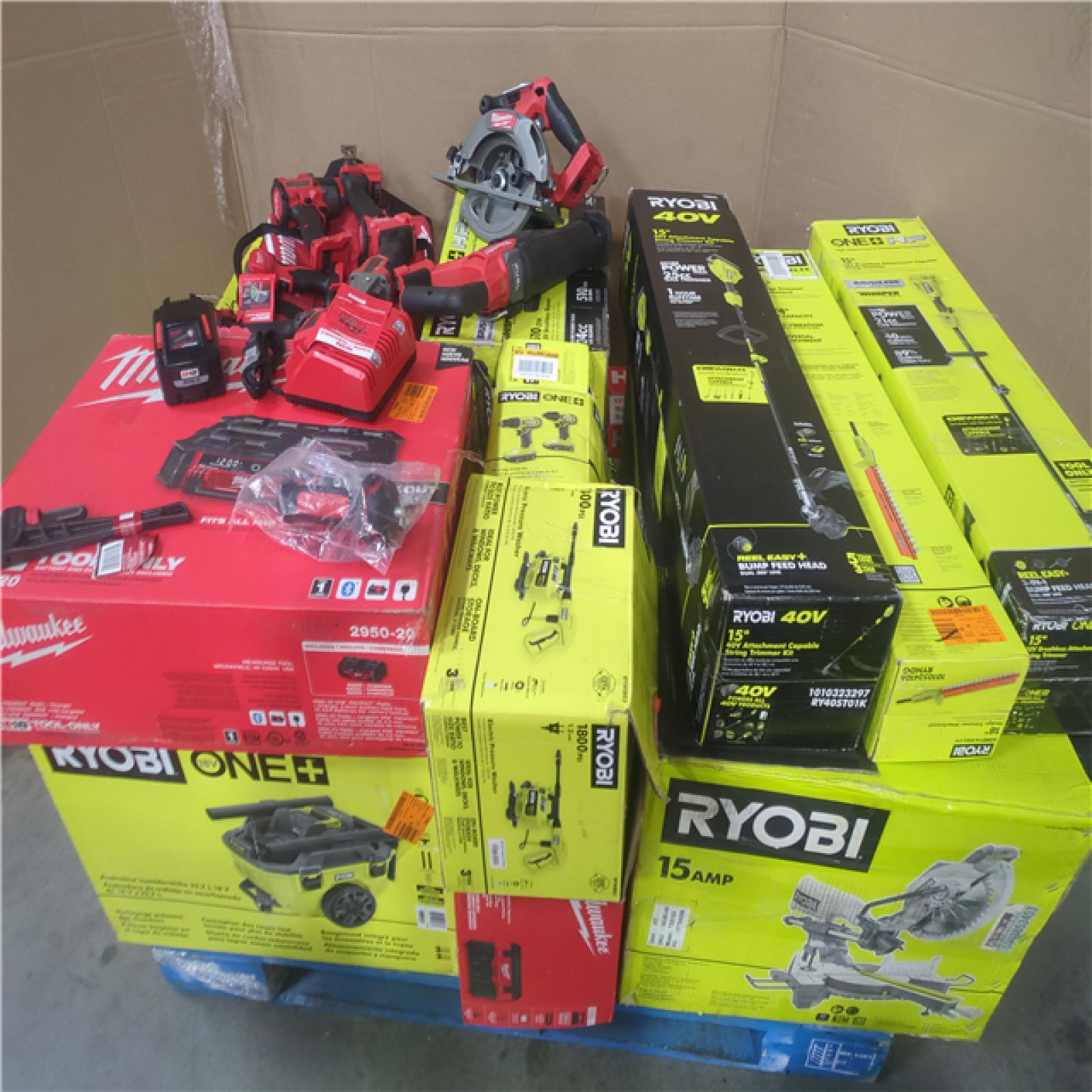 CALIFORNIA AS-IS TOOL PALLET