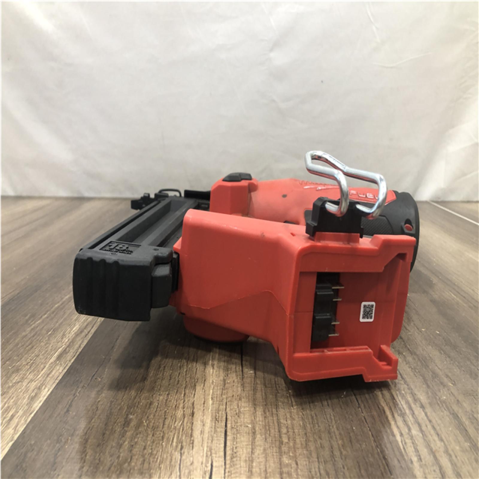 AS-IS  Milwaukee FUEL 18-Volt Lithium-Ion Brushless Cordless Gen II 18-Gauge Brad Nailer (Tool-Only)