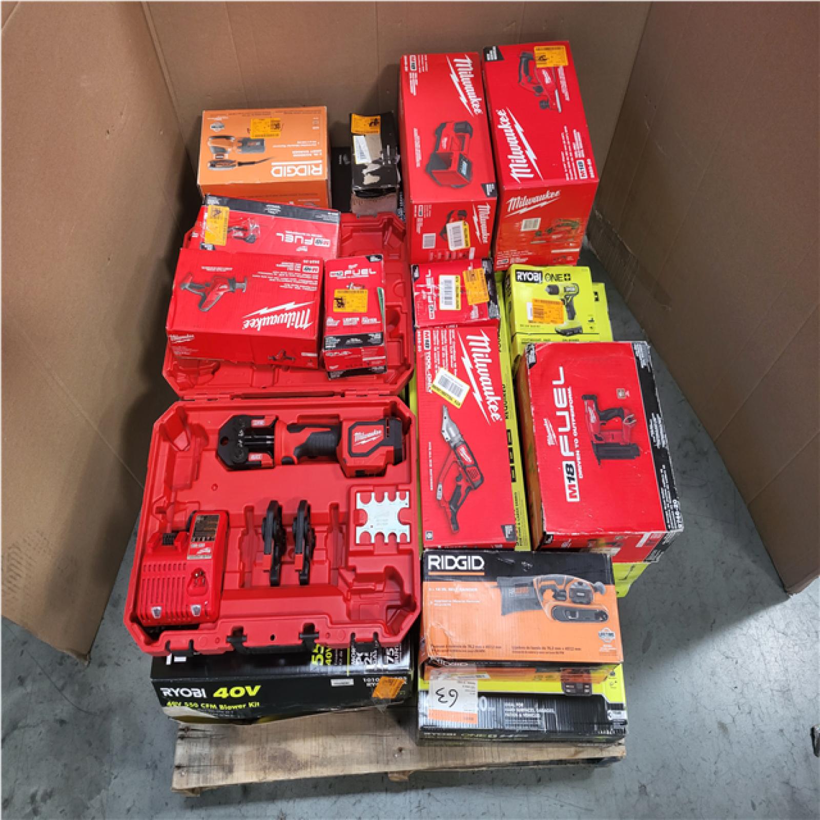 CALIFORNIA AS-IS TOOL PALLET