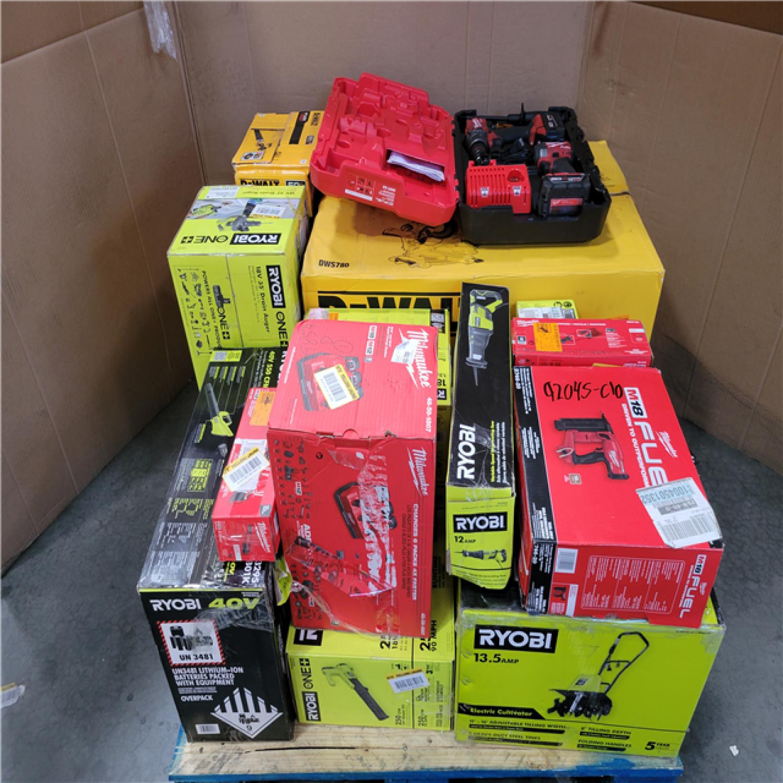 CALIFORNIA AS-IS TOOL PALLET