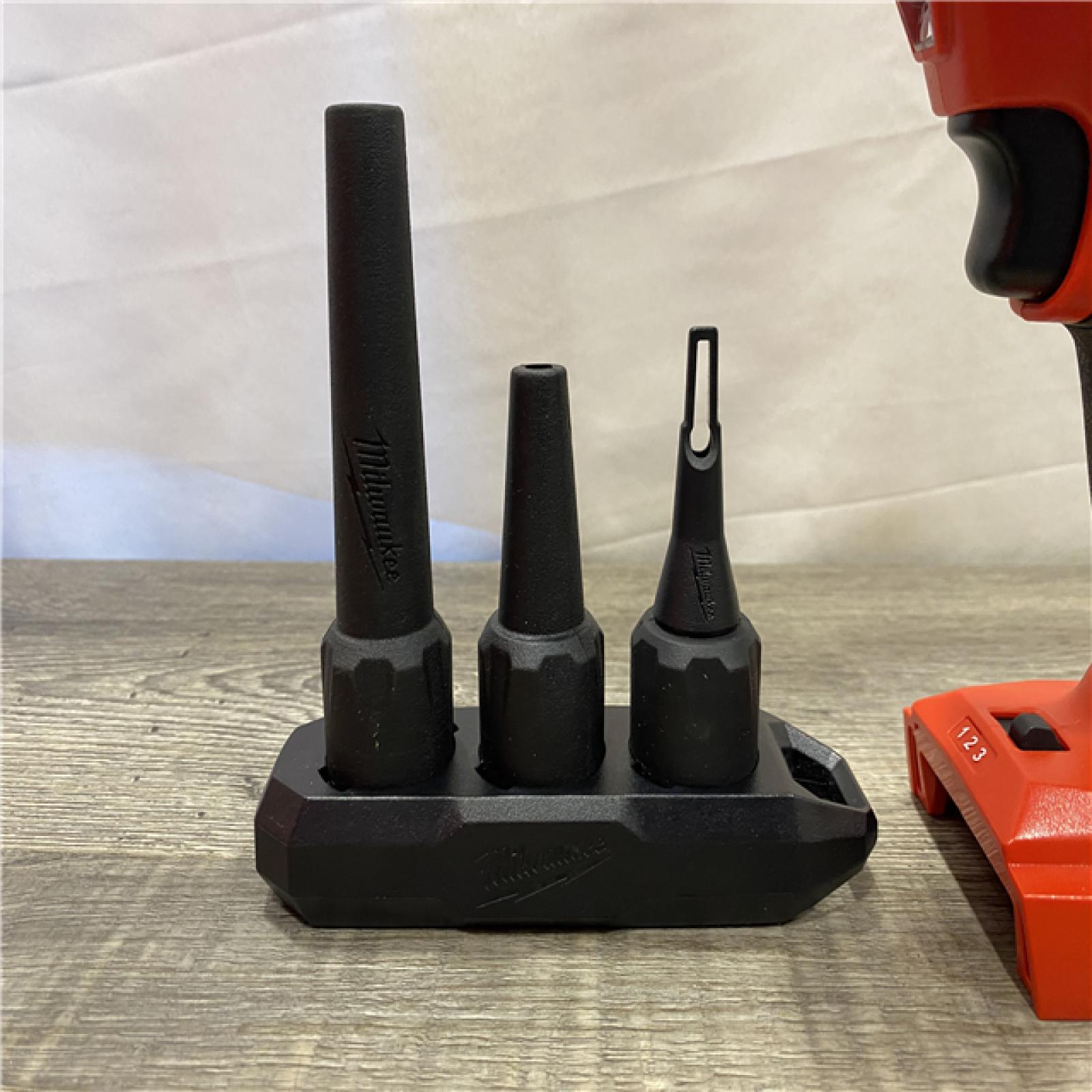 AS-IS Milwaukee 18V Lithium-Ion 570 MPH Brushless Cordless Precision Blower (Tool-Only)