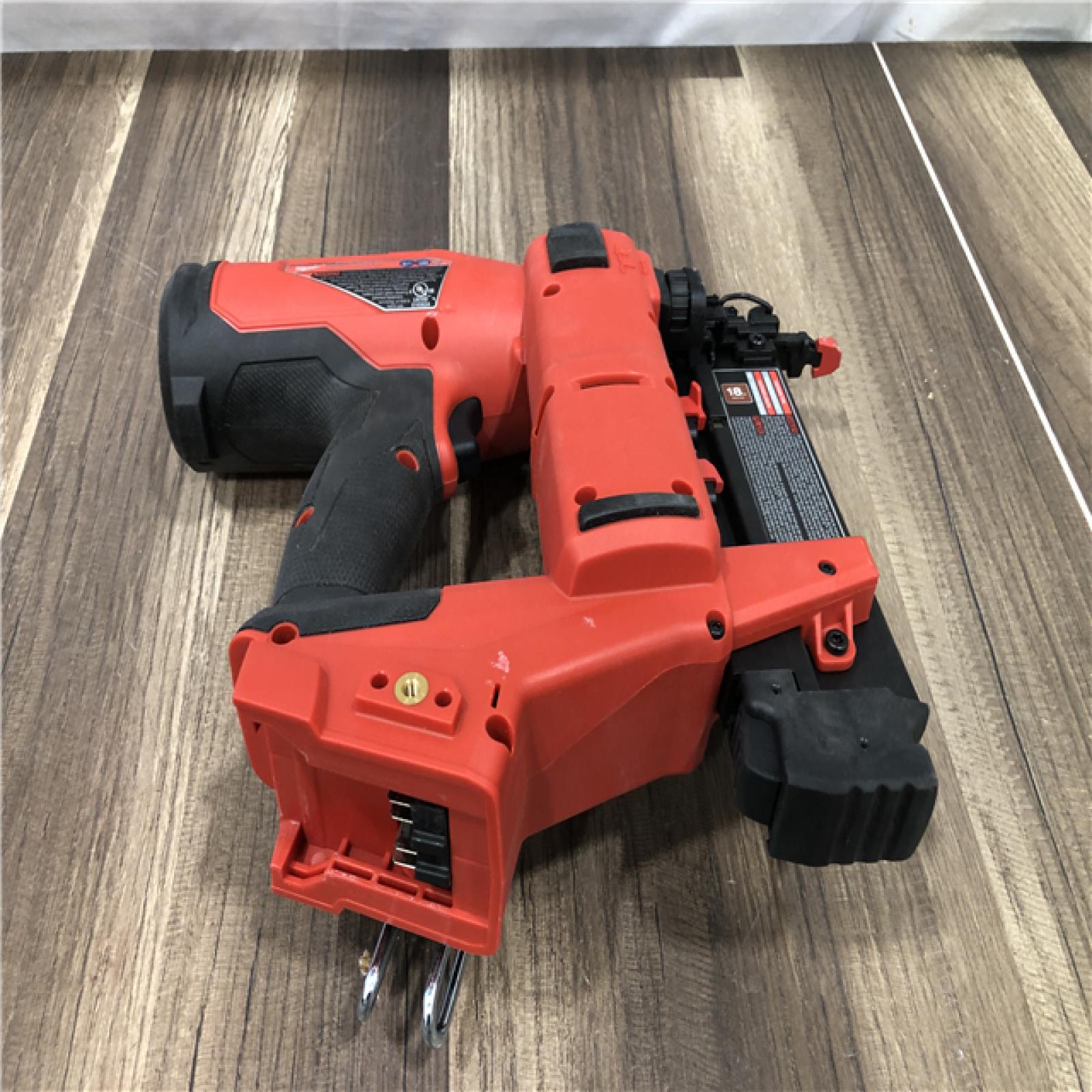 AS-IS Milwaukee FUEL 18-Volt Lithium-Ion Brushless Cordless Gen II 18-Gauge Brad Nailer (Tool-Only)