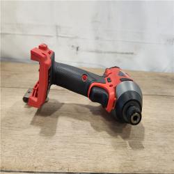 AS-IS- Milwaukee FUEL 18V Lithium-Ion Brushless Cordless 1/4 in. Hex Impact Driver (Tool-Only)