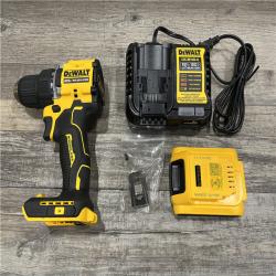 AS-IS DEWALT Atomic 20V Lithium-Ion Cordless Compact 1/2 in. Drill/Driver Kit