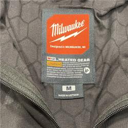 AS-IS Milwaukee Men's Medium 12-Volt Lithium-Ion Cordless Black Heated Jacket Hoodie Kit
