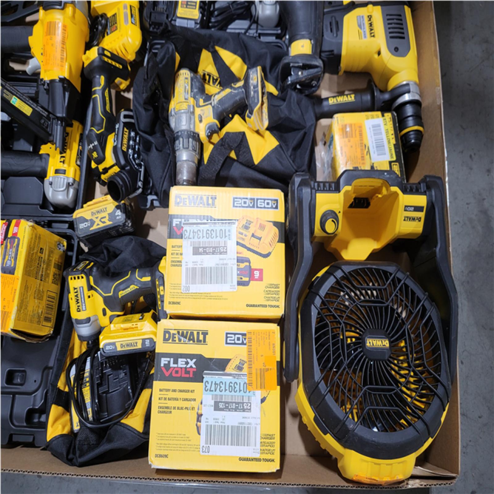 CALIFORNIA AS-IS TOOL PALLET