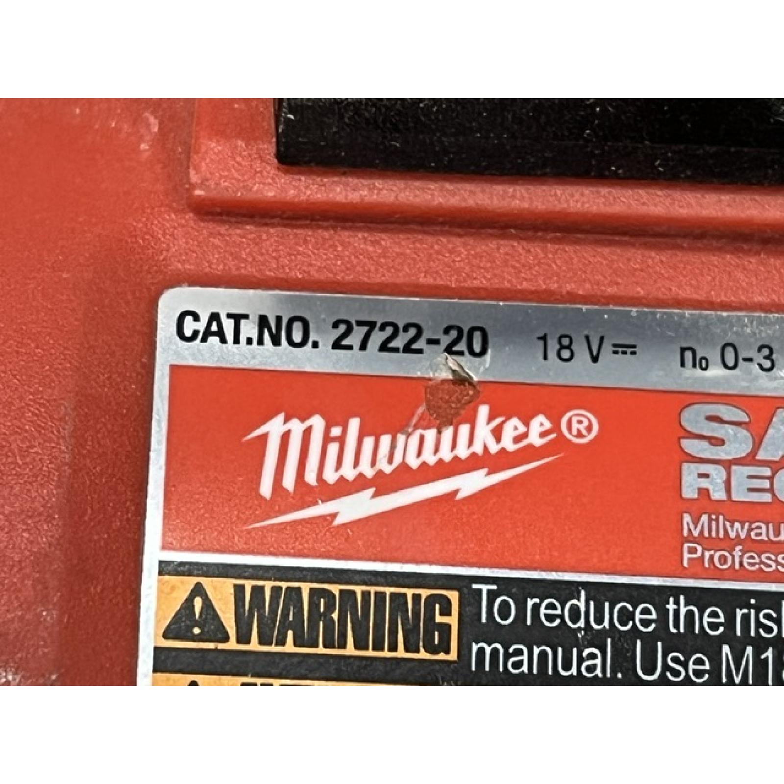 AS-IS Milwaukee FUEL 18V Lithium-Ion Brushless Cordless Super SAWZALL Orbital Reciprocating Saw (Tool-Only)