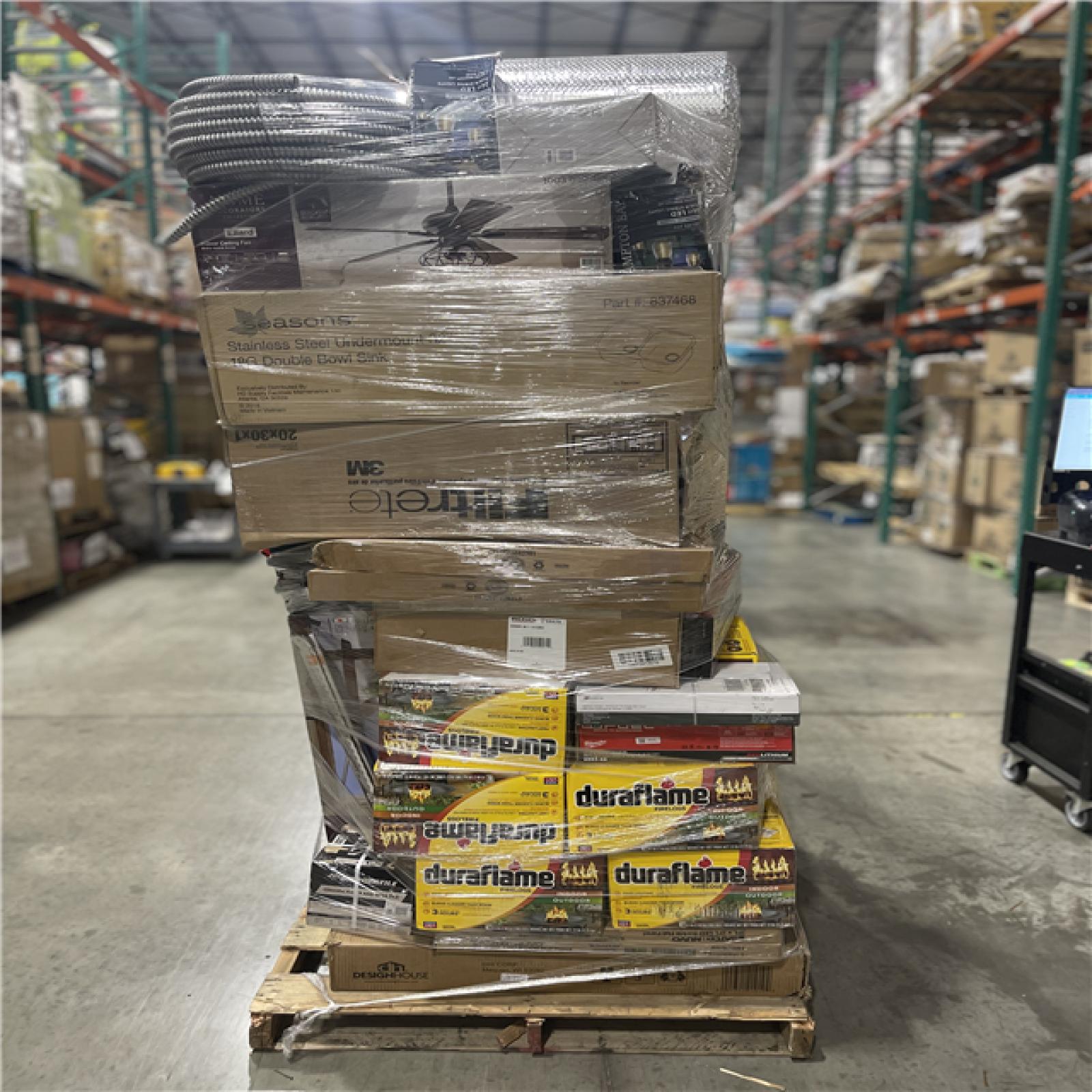 DALLAS LOCATION- AS-IS HOME IMPROVEMENT PALLET