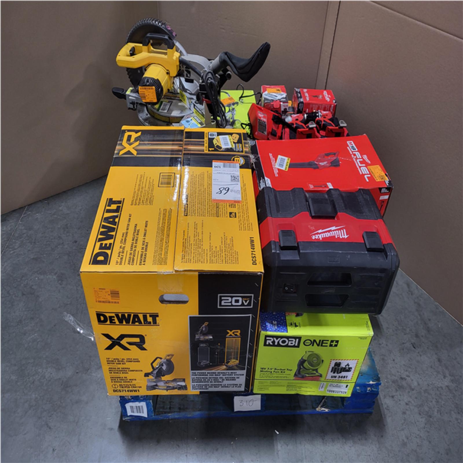 CALIFORNIA AS-IS TOOL PALLET