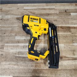 HOUSTON LOCATION - AS - IS DEWALT 20V MAX XR 16-Gauge Lithium-Ion Cordless Finish Nailer (Tool Only)
