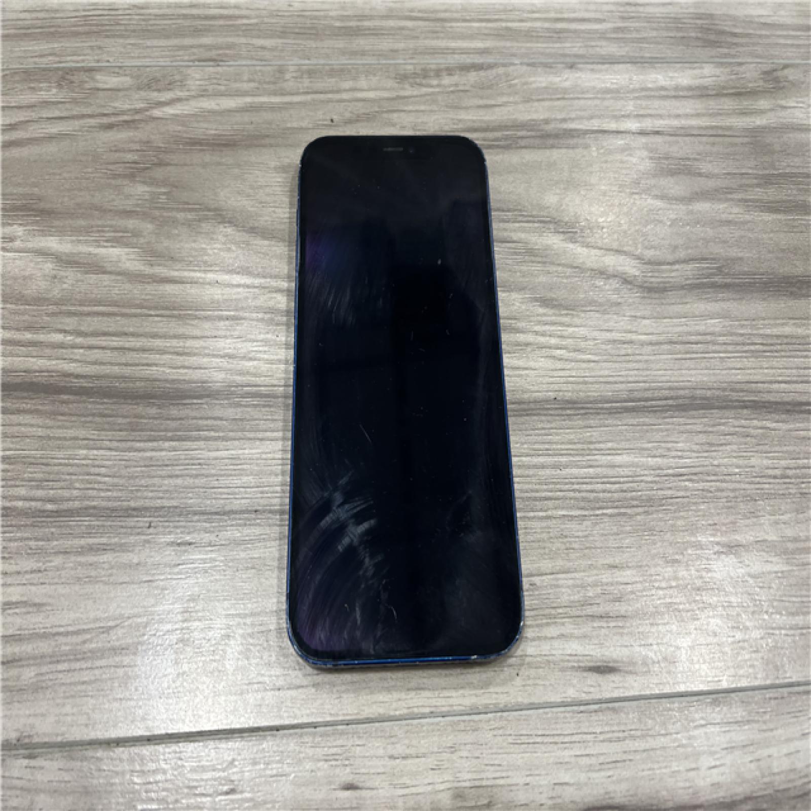 AS-IS Apple iPhone 12 64GB Blue MGFP3LL/A