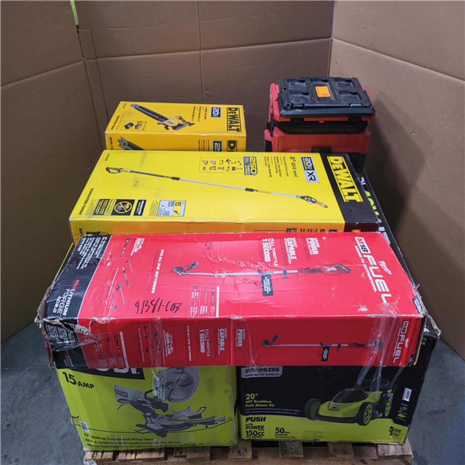 CALIFORNIA AS-IS TOOL PALLET