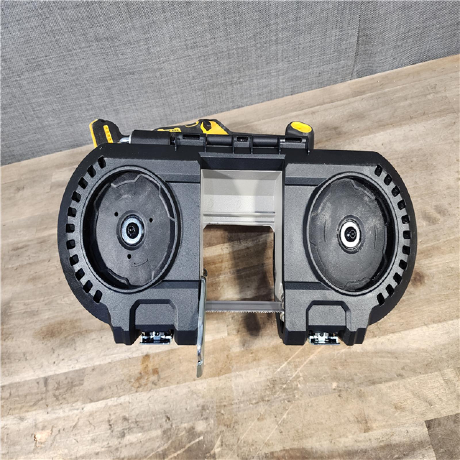 HOUSTON LOCATION - AS-IS DEWALT 20-Volt MAX 3-3/8 in. Cordless Brushless Bandsaw (Tool-Only)