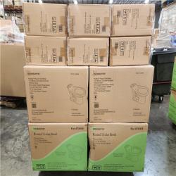 Phoenix Location NEW Seasons Keating Round Toilet Bowl With Tank 1.0 Gallons/ 3.8 Liters a Flush Pallet (12 Toilets) (Half Vitreous China)