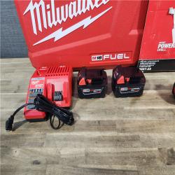 HOUSTON LOCATION - AS-IS (APPEARS LIKE NEW) MILWAUKEE M18 FUEL 18V Lithium-Ion Brushless Cordless Hammer Drill and Impact Driver Combo Kit (2-Tool) with 2 Batteries