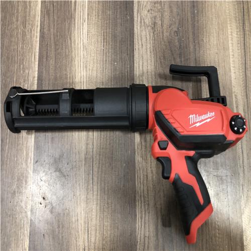 AS-IS Milwaukee 12V Lithium-Ion Cordless 10 oz. Adhesive and Caulk Gun (Tool-Only)