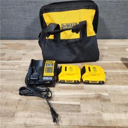 HOUSTON LOCATION - AS-IS DEWALT 2 TOOL COMBO KIT W/ (2) BATTERY & CHARGER`