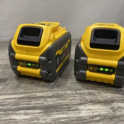 AS-IS DEWALT FLEXVOLT 20V/60V MAX Lithium-Ion 6.0Ah Battery Pack (2 Pack)