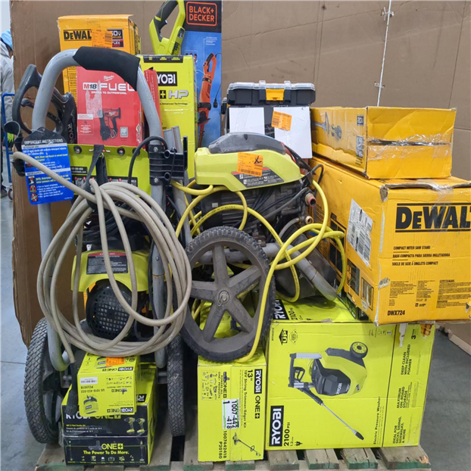 CALIFORNIA AS-IS TOOL PALLET