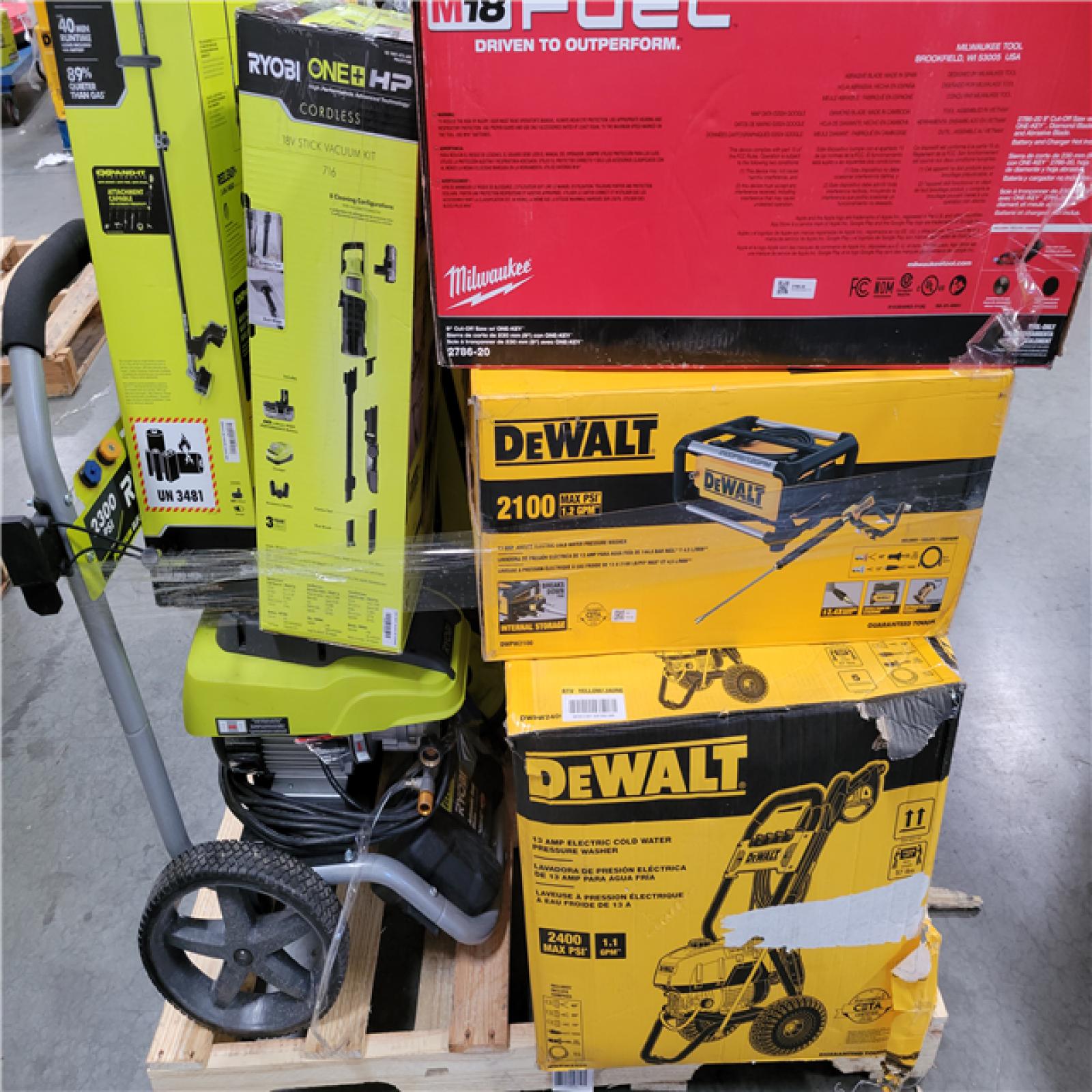 CALIFORNIA AS-IS TOOL PALLET