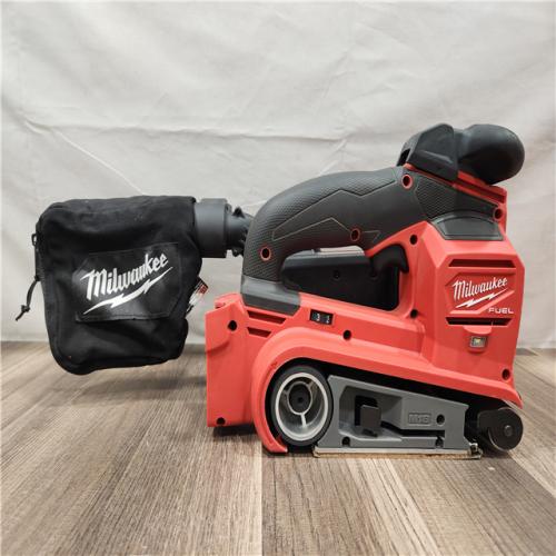 AS-IS- Milwaukee M18 FUEL 18-Volt Lithium-Ion Cordless Belt Sander (Tool-Only)