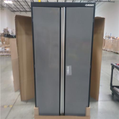 CALIFORNIA AS-IS HUSKY FIXED  2 DOOR CABINET