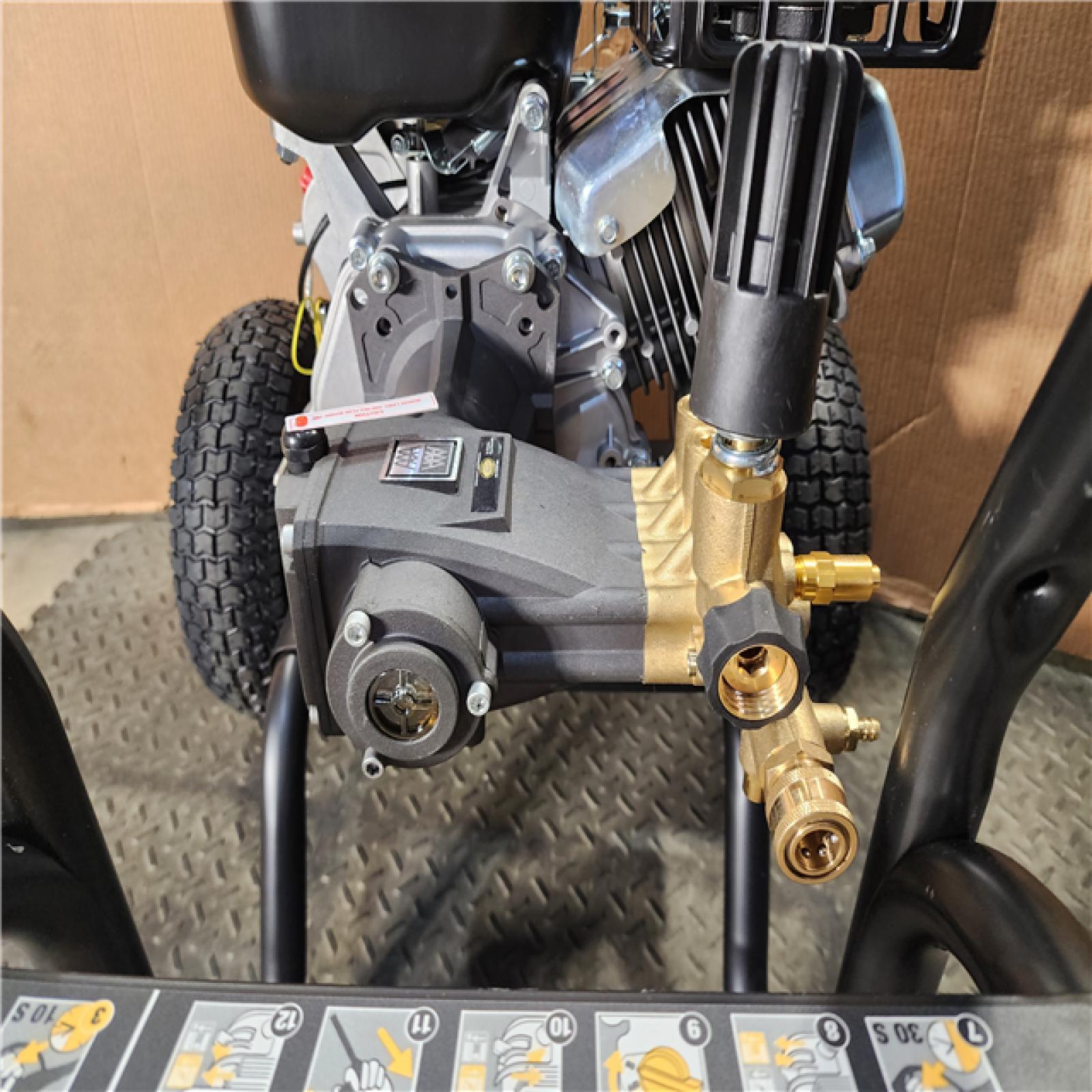 HOUSTON LOCATION - AS-IS (APPEARS LIKE NEW) DEWALT 4400 PSI 4.0 GPM Cold Water Gas Pressure Washer