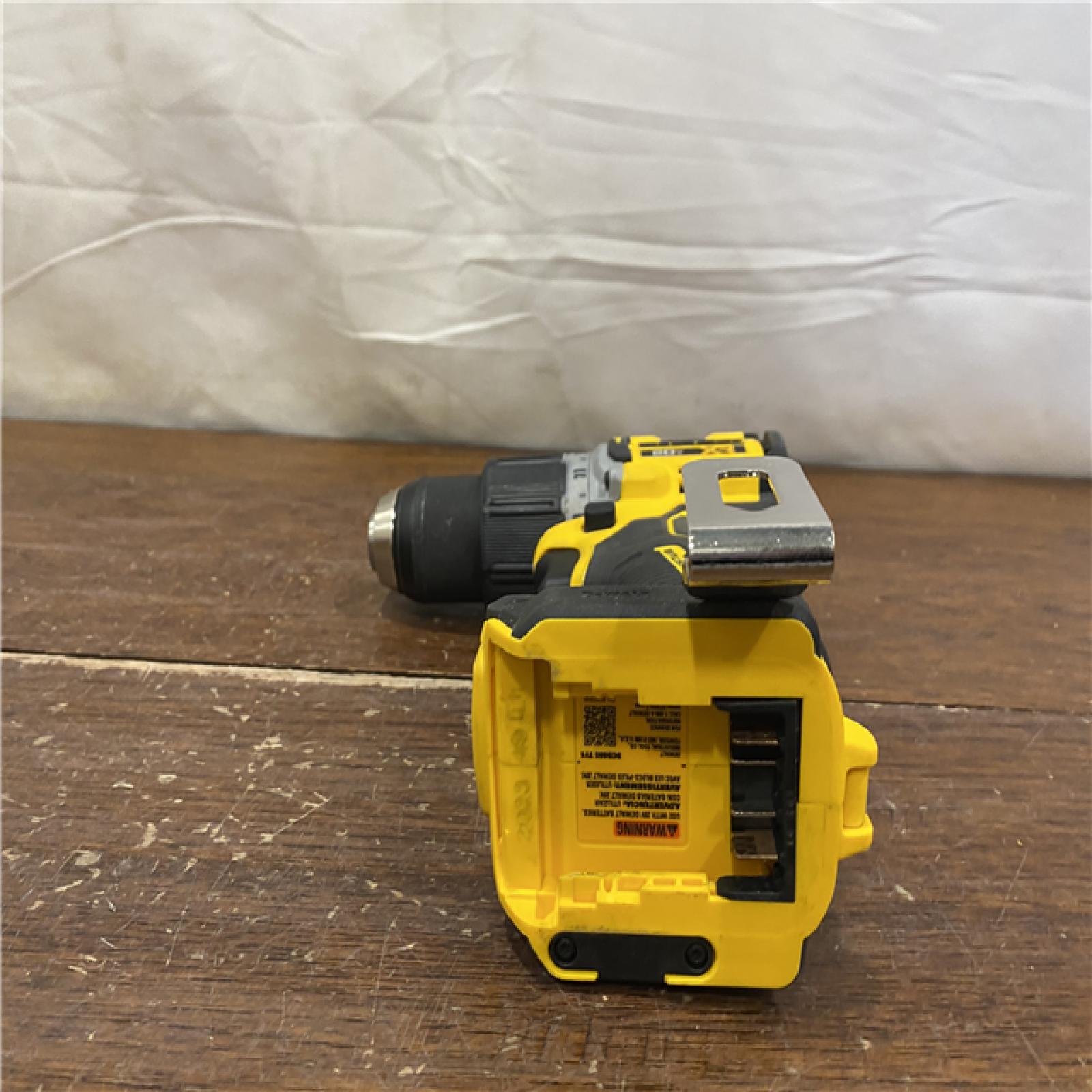 AS-IS DEWALT 20-Volt Compact Cordless 1/2 in. Hammer Drill (Tool-Only)